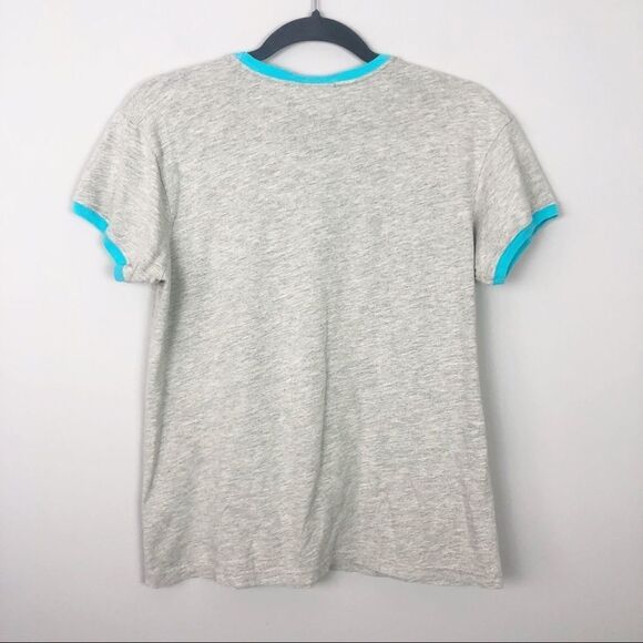 NIKE | Vintage Style Classic Tee Gray Ringer Large - Picture 6 of 6